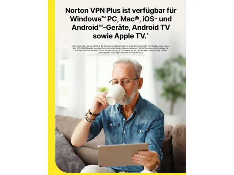 Norton VPN Plus ESD, Vollversion, 5 PC, 1Jahr, 10 GB