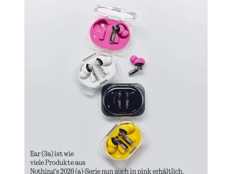 Nothing Ear True Wireless In-Ear-Kopfhörer Ear (3a) Pink