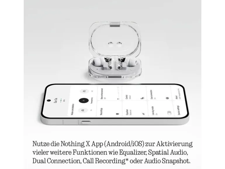 Nothing Ear True Wireless In-Ear-Kopfhörer Ear (3a) Weiss
