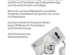 Nothing Ear True Wireless In-Ear-Kopfhörer Ear (3a) Weiss