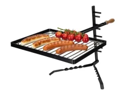 Nouvel Klappgrill-Set, 38 x 32 cm, Höhenverstellbar