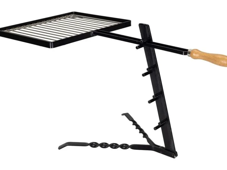 Nouvel Klappgrill-Set, 38 x 32 cm, Höhenverstellbar
