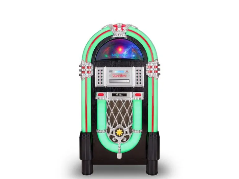 Noxon Musik-System Jukebox 1 Schwarz/Silber/Mehrfarbig