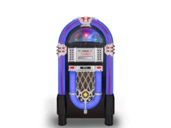 Noxon Musik-System Jukebox 1 Schwarz/Silber/Mehrfarbig