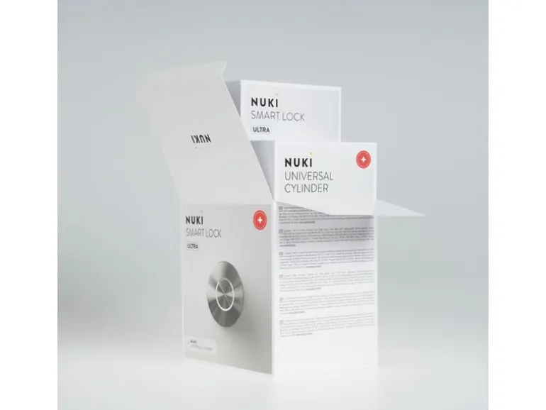 NUKI Smart Lock ULTRA CH inkl. Universalzylinder Grau