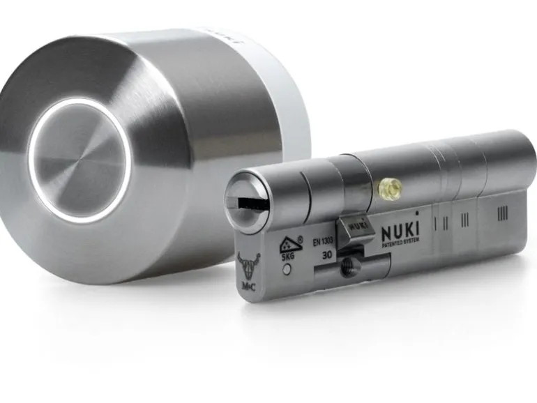 NUKI Smart Lock ULTRA EU inkl. Universalzylinder, Grau