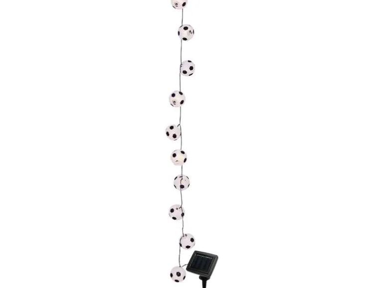 Näve Lichterkette LED Solar Fussball 20 LEDs, 580 cm,