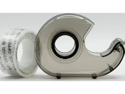 Office Abroller Klebeband mit Abroller 10 mm x 19 m, Transparent