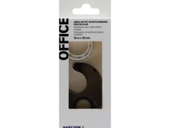 Office Abroller Klebeband mit Abroller 10 mm x 19 m, Transparent