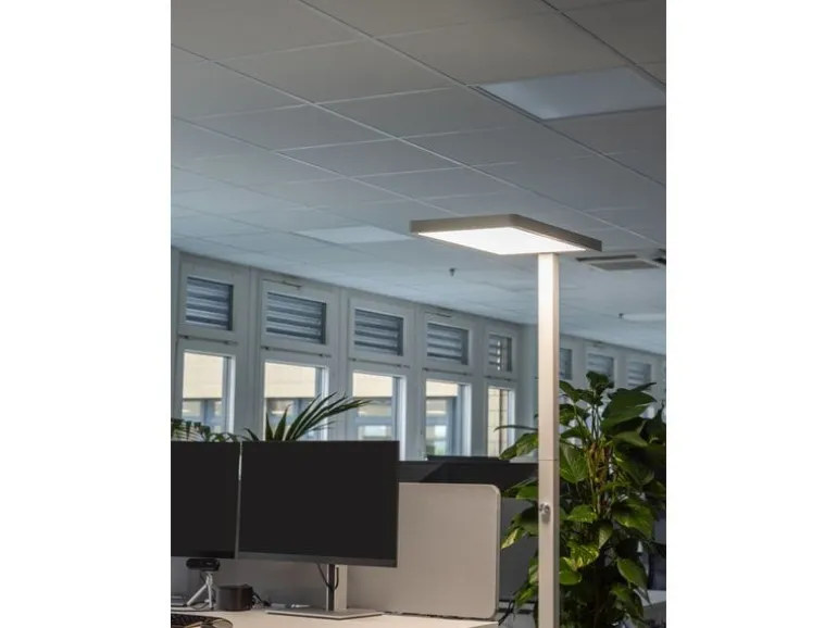 office focus Bürostehleuchte LYS 4000, Weiss