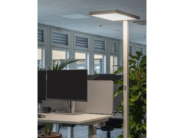 office focus Bürostehleuchte LYS 4000, Weiss