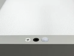 office focus Bürostehleuchte HCL LED 100 W, Grau