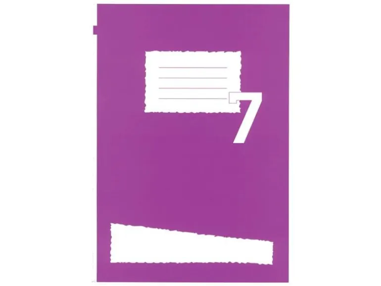 office focus Schulheft A4, Blanko, Violett, 10 Stück