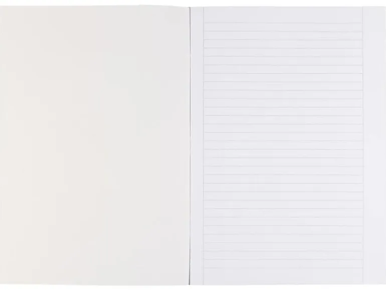 office focus Schulheft A4, Liniert, Blau, 10 Stück