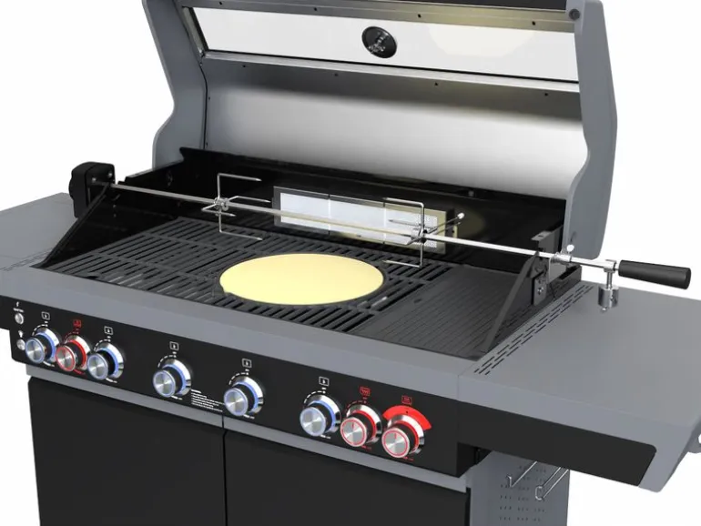 OHMEX Gasgrill OHM-BBQ-6225SB