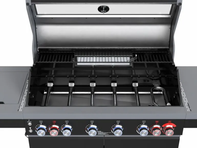 OHMEX Gasgrill OHM-BBQ-6225SB