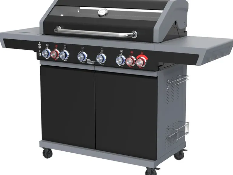 OHMEX Gasgrill OHM-BBQ-6225SB