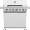 OHMEX Gasgrill OHM-BBQ-6125SB 6B+1SB 72 x 42 cm 20.5 kW