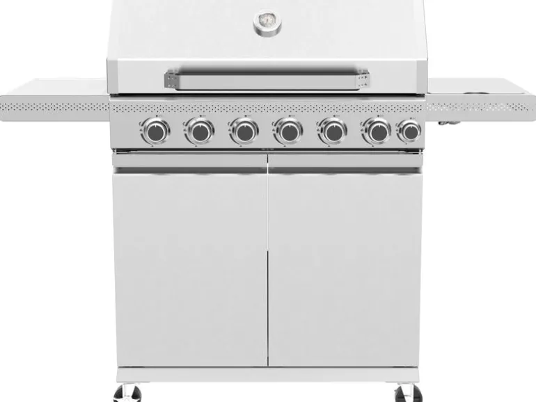 OHMEX Gasgrill OHM-BBQ-6125SB 6B+1SB 72 x 42 cm 20.5 kW