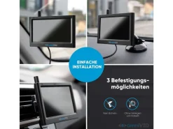 omniVID Rückfahrkamerasystem Solar4 Premium, 4.3 Zoll