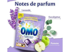Omo Waschmittel Kapseln Lavendel 42 Stück