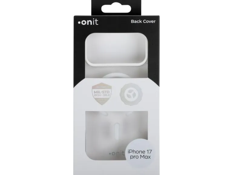 onit Back Cover Armorix iPhone 17 Pro Max Weiss transparent