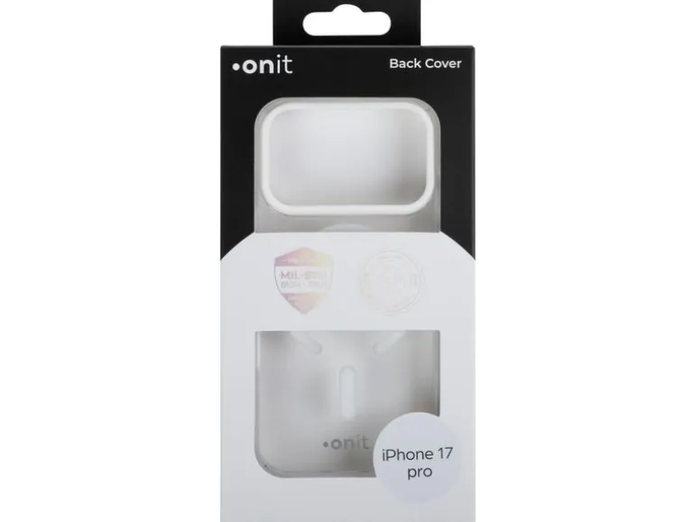 onit Back Cover Armorix iPhone 17 Pro Weiss transparent