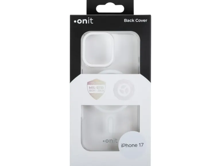 onit Back Cover Armorix iPhone 17 Weiss transparent