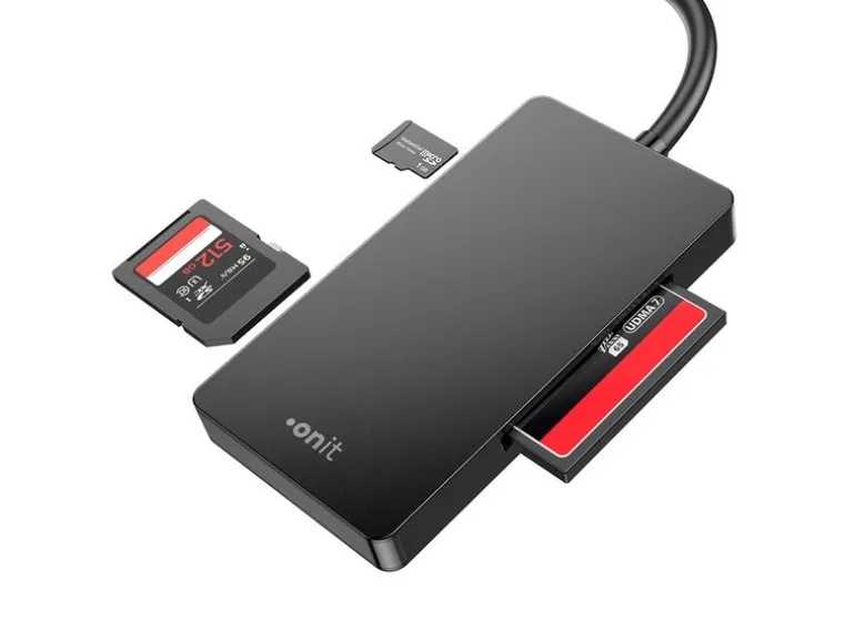 onit Card Reader Extern Pro USB-C 3-in1