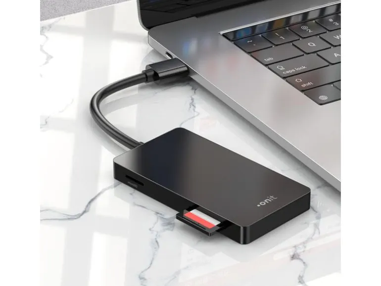 onit Card Reader Extern USB-A 3-in-1