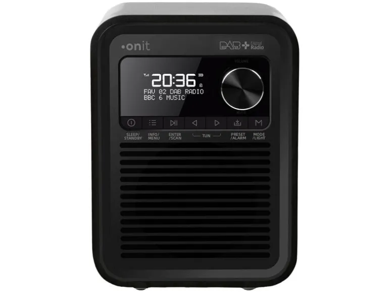onit DAB+ Radio Marcando Schwarz