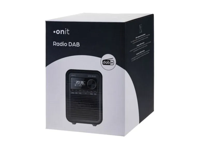 onit DAB+ Radio Marcando Schwarz
