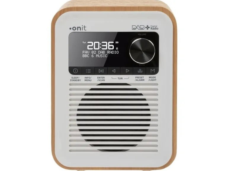 onit DAB+ Radio Marcando Weiss