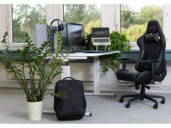 onit Gaming-Stuhl Deepblack Schwarz
