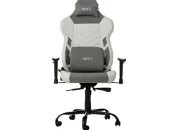 onit Gaming-Stuhl Weiss/Grau