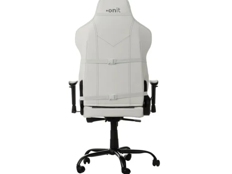 onit Gaming-Stuhl Weiss/Grau