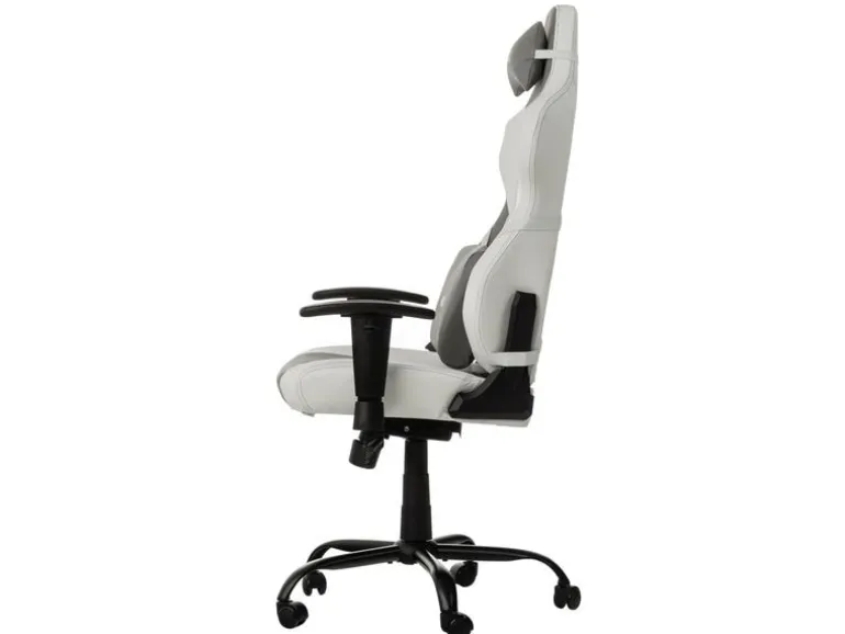 onit Gaming-Stuhl Weiss/Grau
