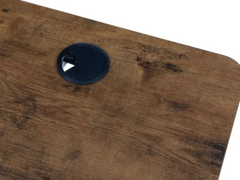 onit Gaming Tisch Ergo Vintage Schwarz/Braun