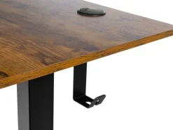 onit Gaming Tisch Ergo Vintage Schwarz/Braun