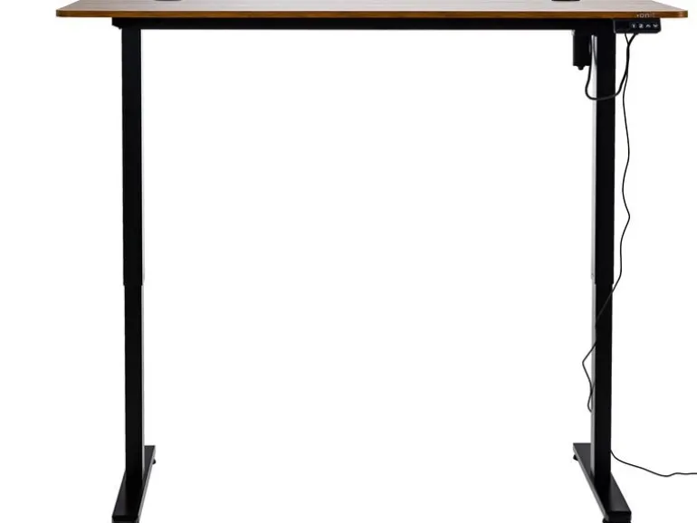 onit Gaming Tisch Ergo Vintage Schwarz/Braun