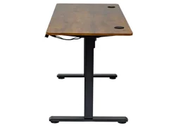onit Gaming Tisch Ergo Vintage Schwarz/Braun