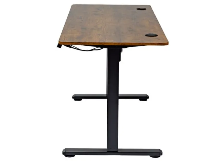 onit Gaming Tisch Ergo Vintage Schwarz/Braun