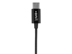 onit In-Ear-Kopfhörer USB Typ-C Schwarz