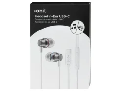 onit In-Ear-Kopfhörer USB Typ-C Weiss