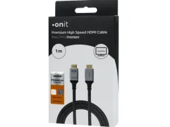 onit Kabel Premium HDMI - HDMI, 4K/60Hz, 1 m