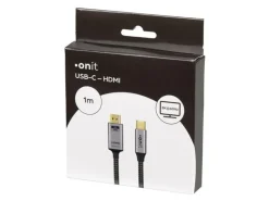 onit Kabel USB Type-C - HDMI, 1 m