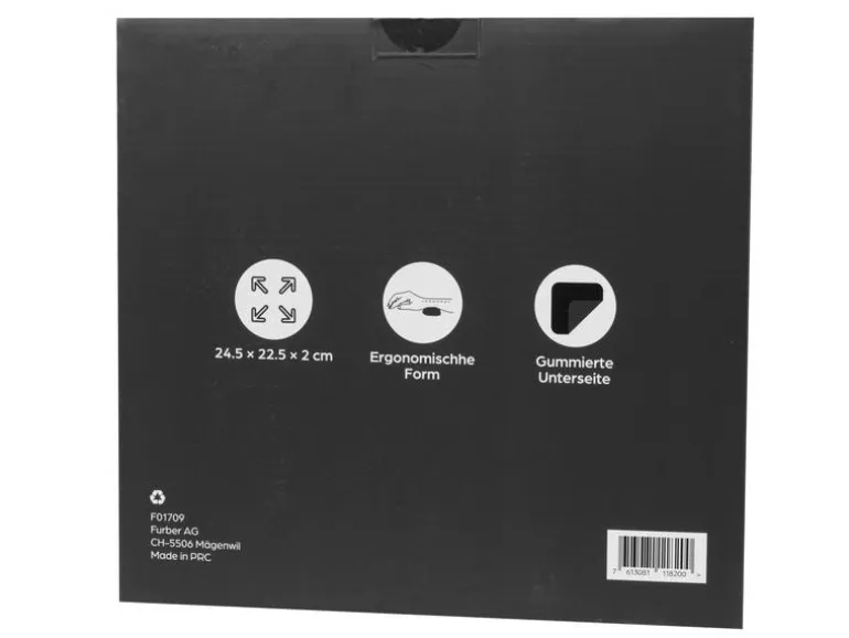 onit Mausmatte ERGO Premium Schwarz