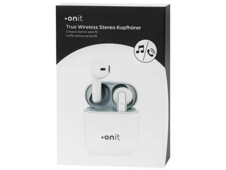 onit True Wireless In-Ear-Kopfhörer Entry Weiss