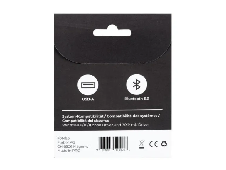 onit USB-Bluetooth-Adapter USB-A – Bluetooth 5.3, 1 Stück
