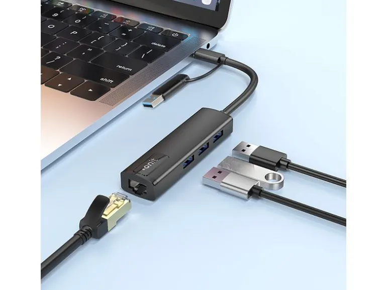 onit USB-Hub C/A – 3A1RJ45